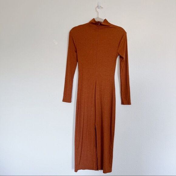 NBD Tahoe Midi Dress In Orange size XS - Picture 6 of 8